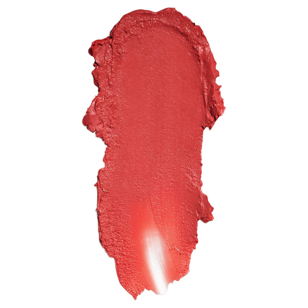 COVERGIRL Exhibitionist applied on lips demonstrating bold pigment and hydrated finish