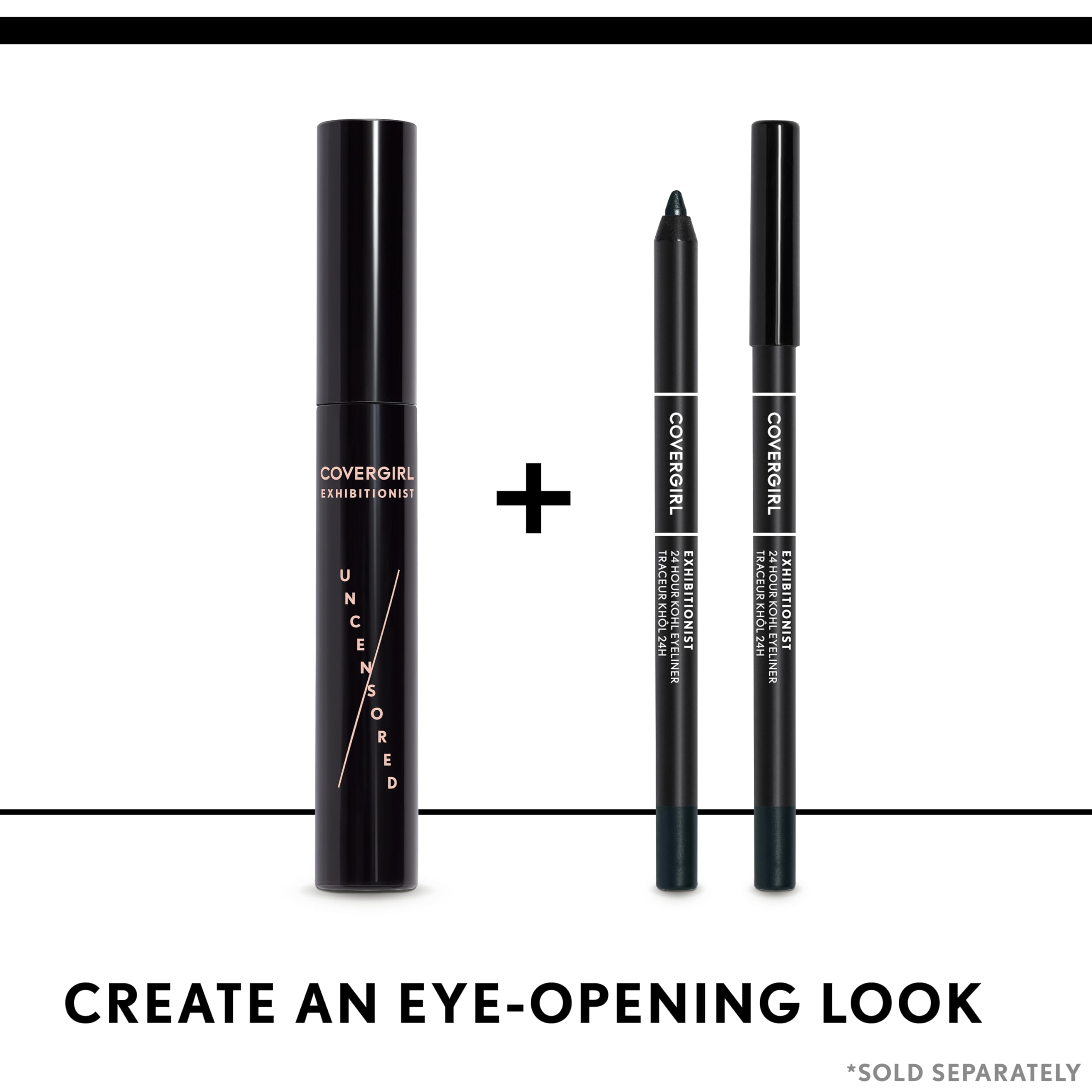 COVERGIRL application along upper lashline demonstrating smooth glide