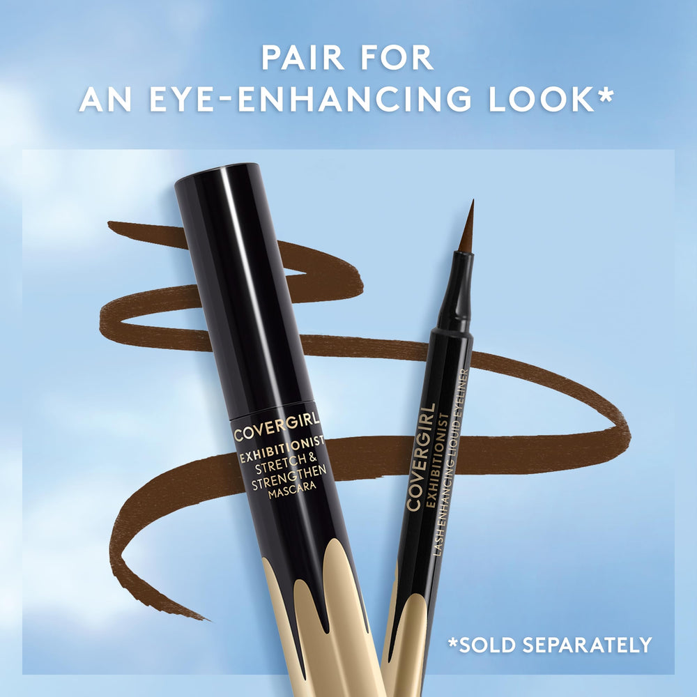 COVERGIRL lifestyle portrait wearing rich brown liner for natural definition