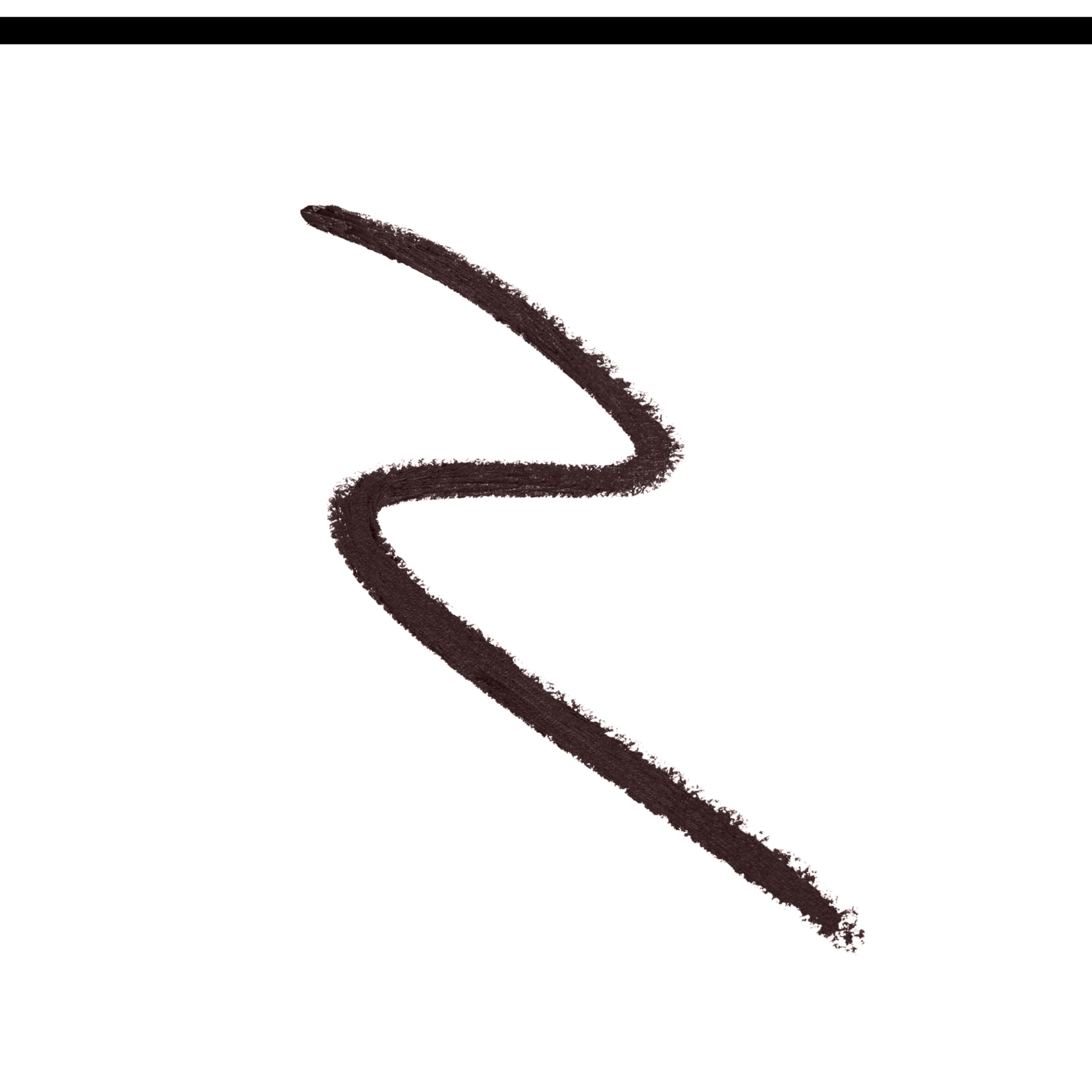 COVERGIRL swatch of rich brown kohl on skin showing pigmented payoff