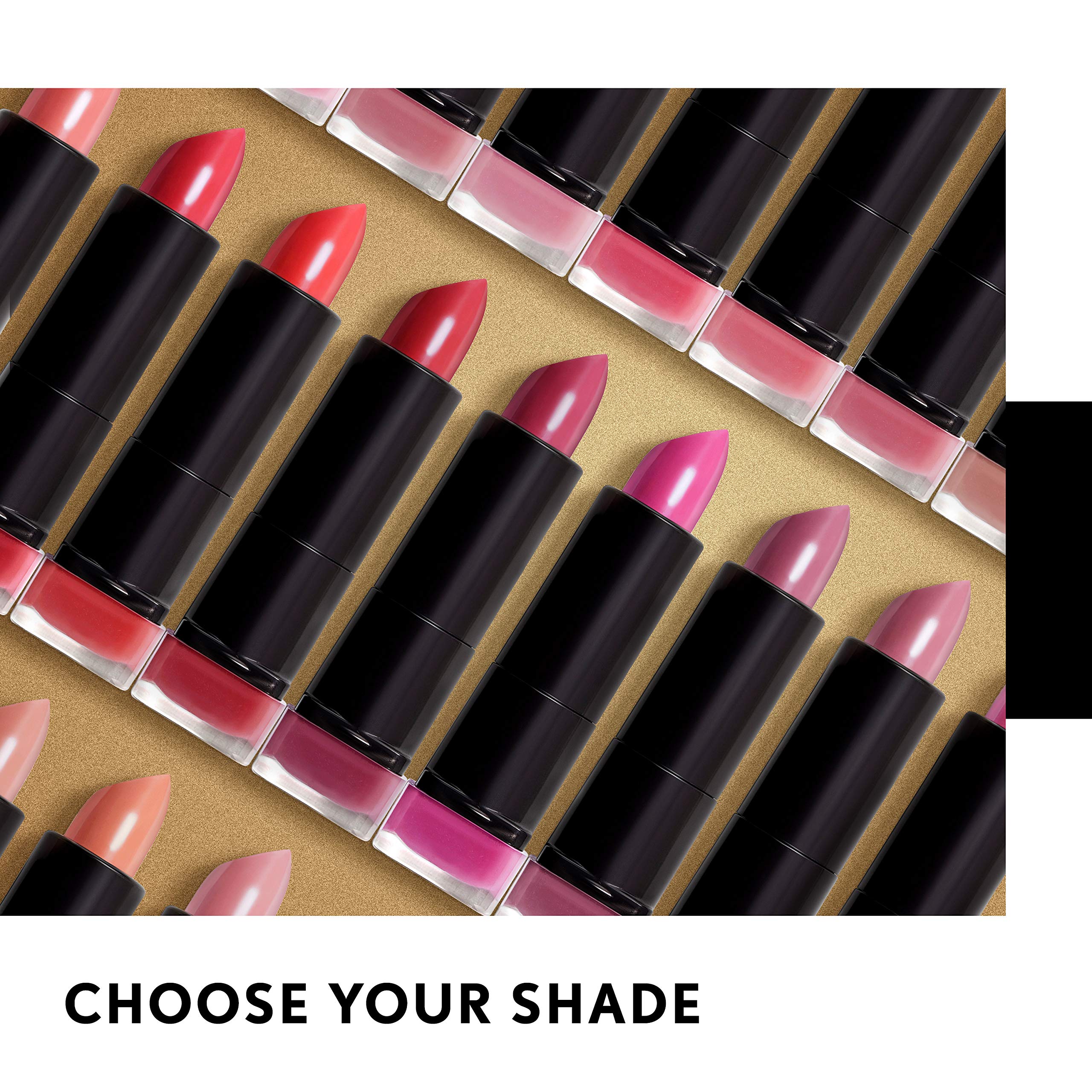 COVERGIRL swatch on skin showing rich pigment and smooth blend benefit