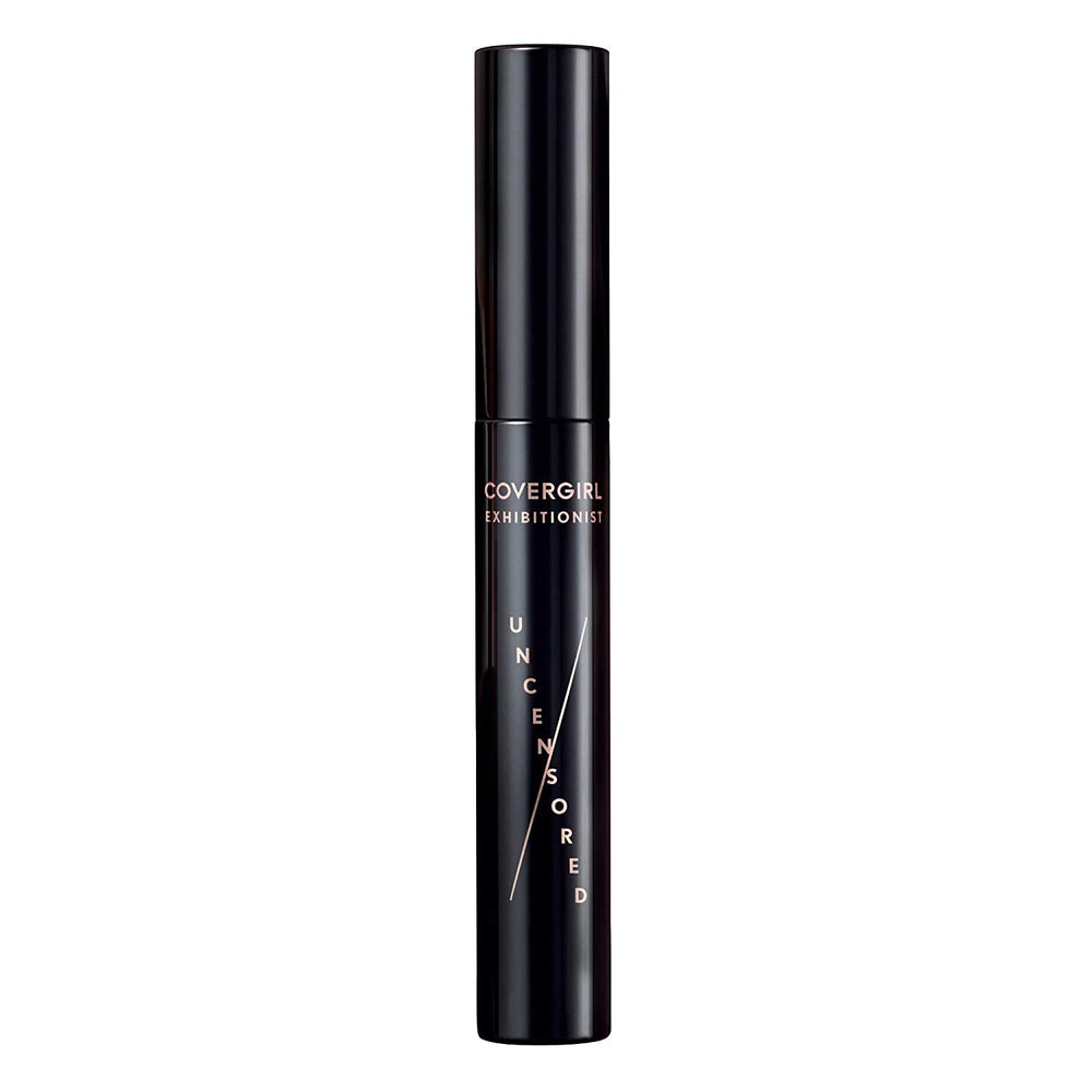 COVERGIRL Exhibitionist mascara wand close-up showing bristles for precise volumizing application