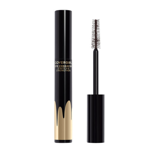 COVERGIRL front packaging showing product and shade Very Black for clear identification