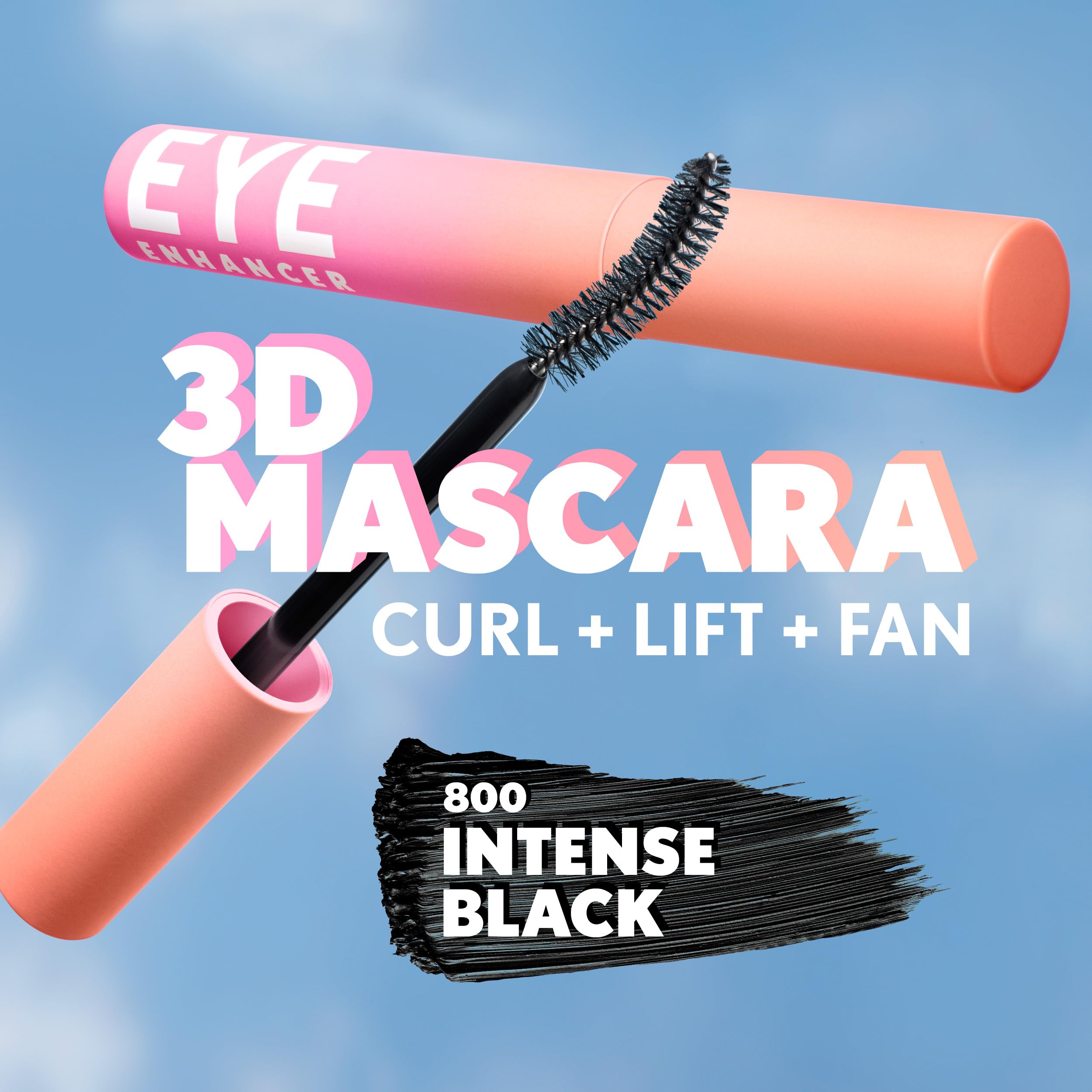 COVERGIRL mascara inside makeup bag scene showing travel-ready, everyday convenience