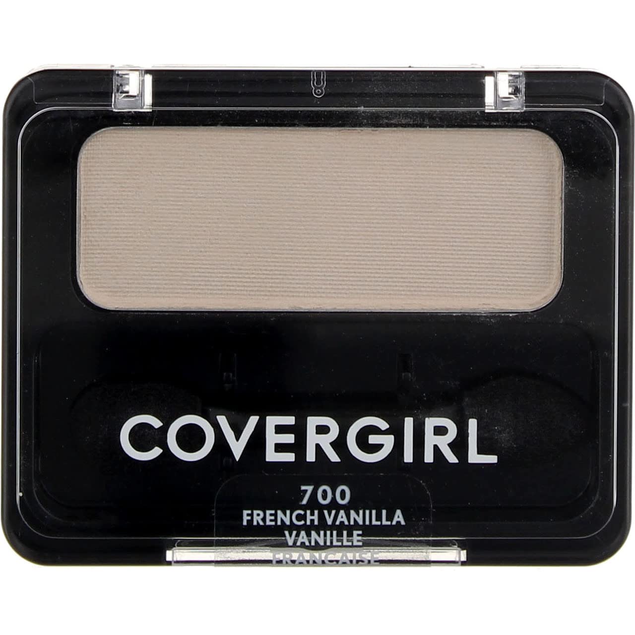 COVERGIRL shade swatch on skin showing French Vanilla tones for neutral looks