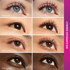 COVERGIRL tapered wand close-up showing precise application and lift benefit