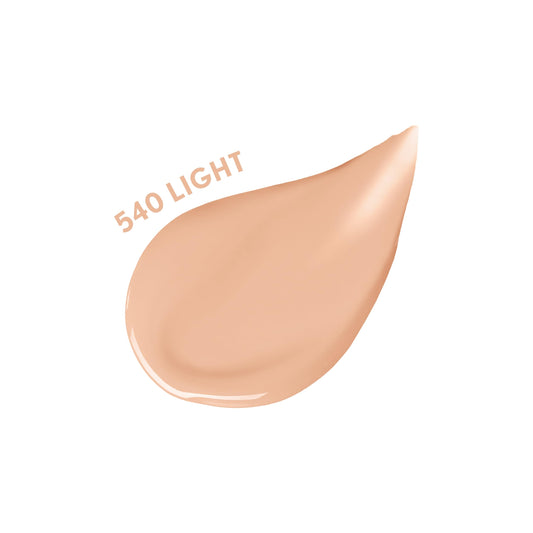 COVERGIRL pump and label detail showing product dispensing and ingredient clarity
