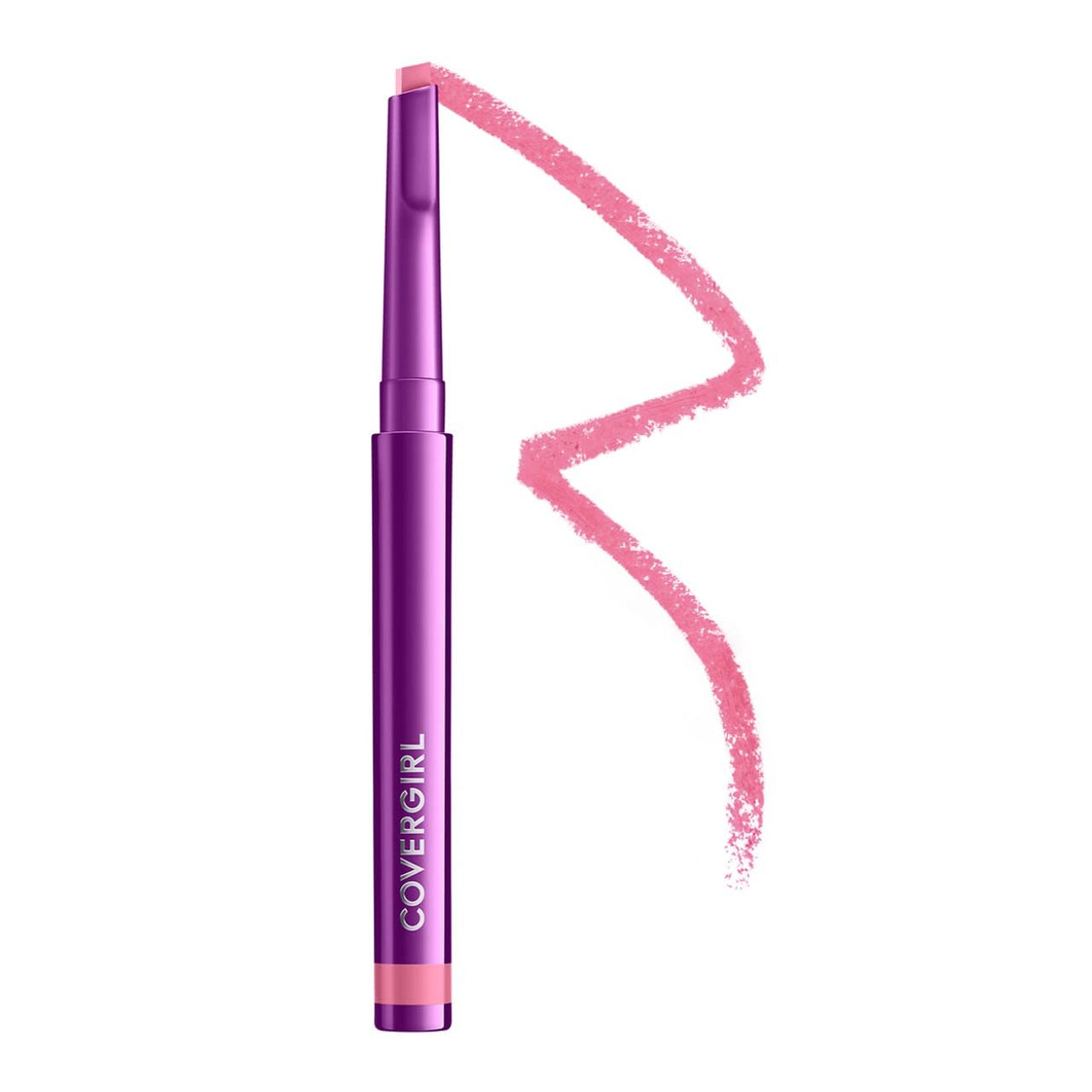 COVERGIRL front packaging showing the Amazing Petal liner and benefit of easy definition