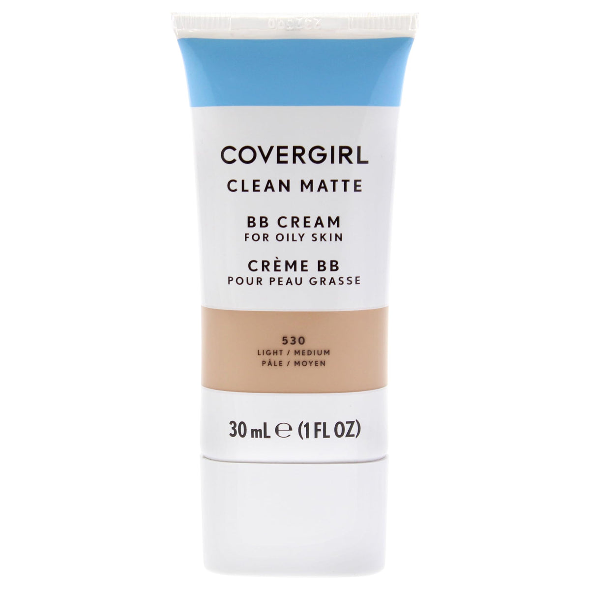COVERGIRL front packaging showing clean matte BB cream for even, shine-free skin
