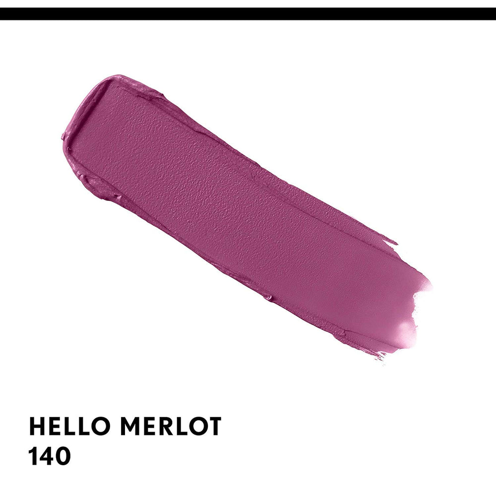 COVERGIRL Hello Merlot swatch on hand displaying true pigment and smooth finish