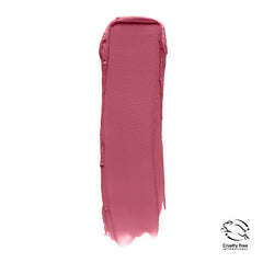 COVERGIRL texture swatches on skin showing rich pigment and creamy matte finish