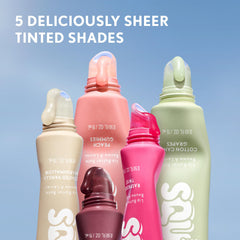 COVERGIRL ingredient highlights showing hyaluronic acid and shea butter benefits