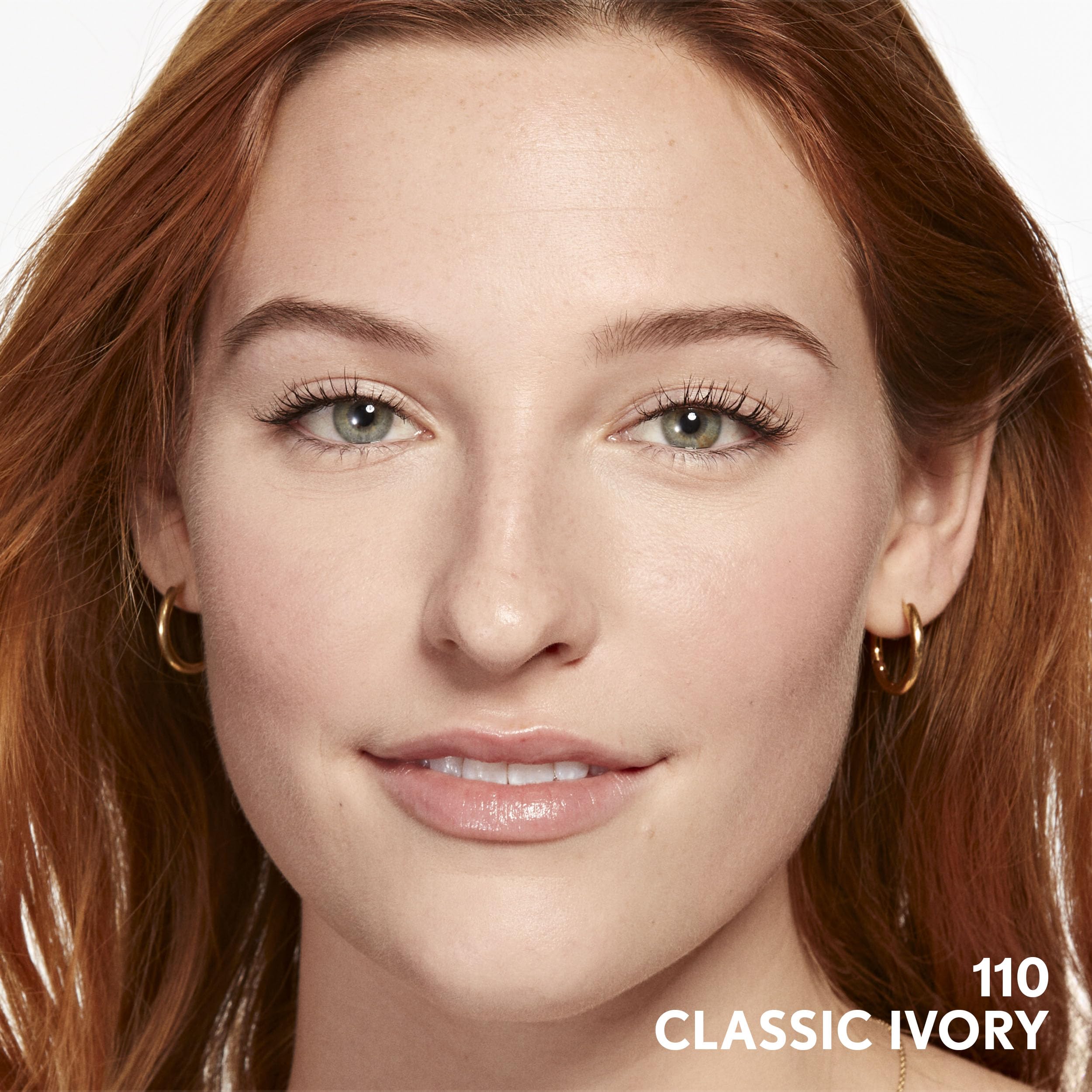 COVERGIRL ingredients label close-up showing clean formulation benefit