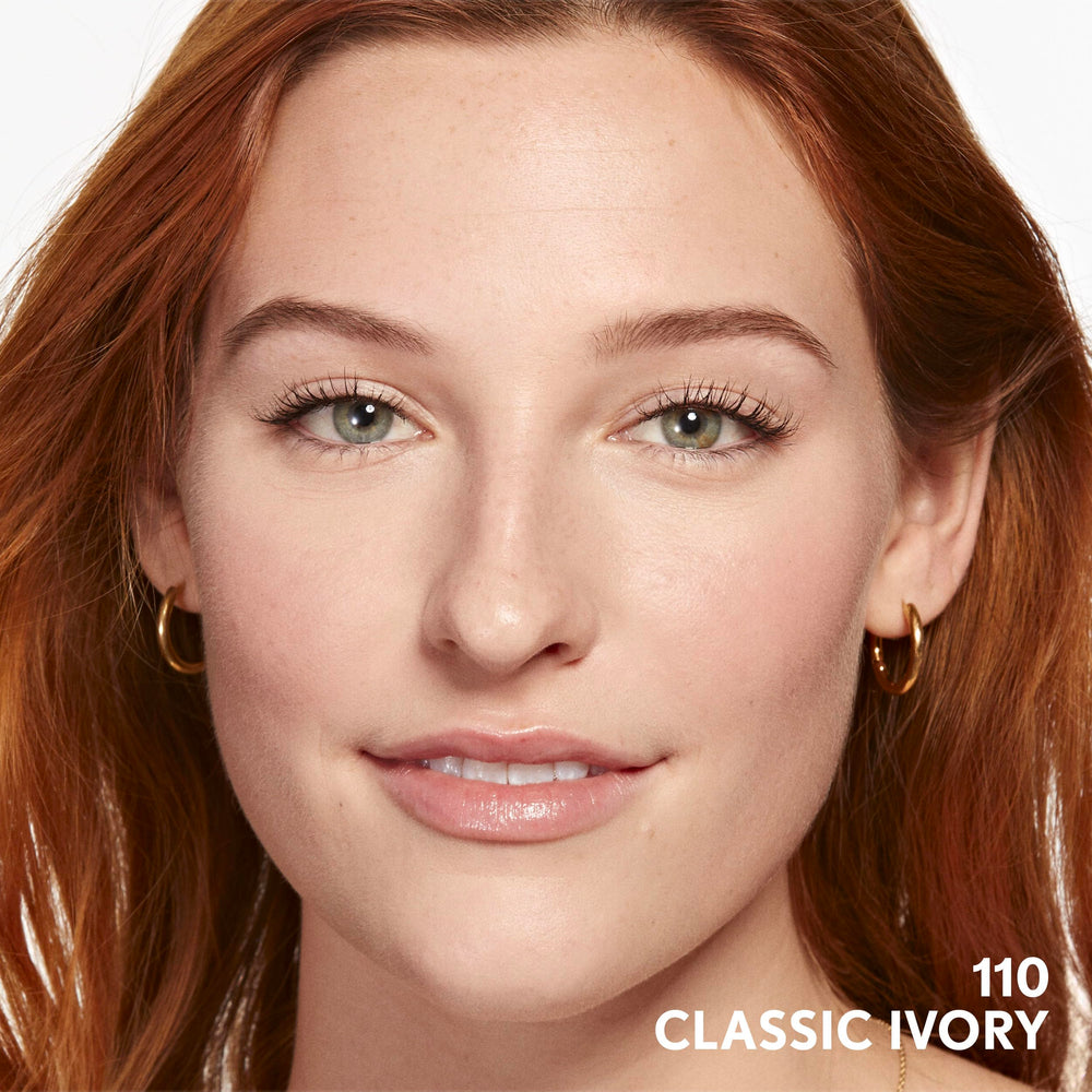 COVERGIRL ingredients label close-up showing clean formulation benefit