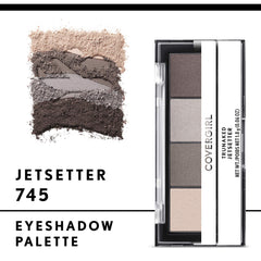 COVERGIRL Jetsetter close-up texture of pans showing smooth, blendable finish benefit