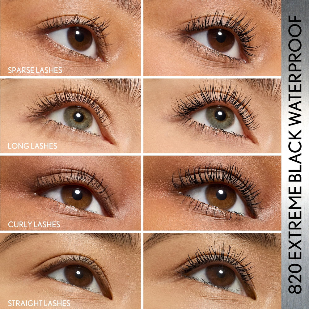 COVERGIRL wand pulled from tube, shows formula clump-free texture and application ease