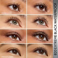 COVERGIRL wand pulled from tube, shows formula clump-free texture and application ease