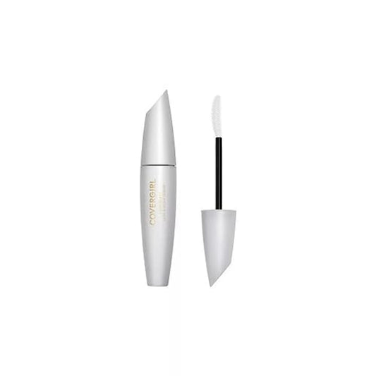 COVERGIRL front packaging showing clear lash and brow serum, promotes fuller lashes