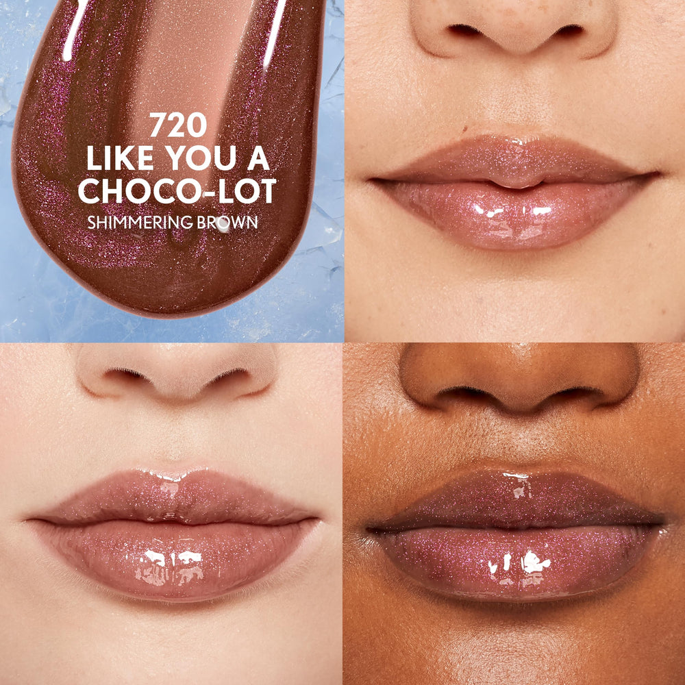 Covergirl swatch of Like You A Choco-Lot for color payoff benefit