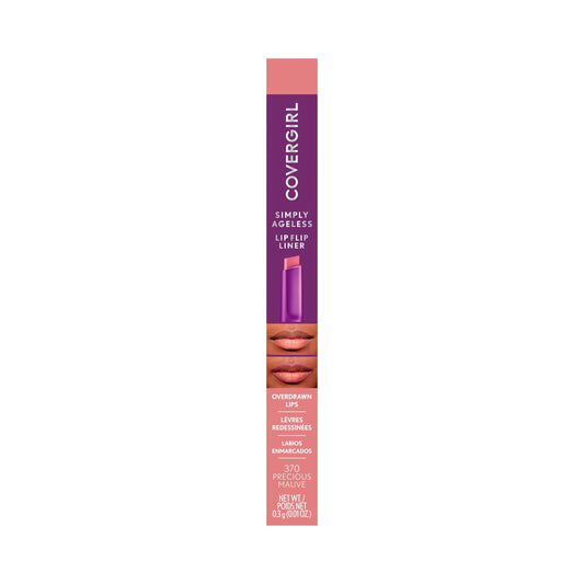 COVERGIRL close-up of wide angled tip for precise shaping and quick coverage benefit