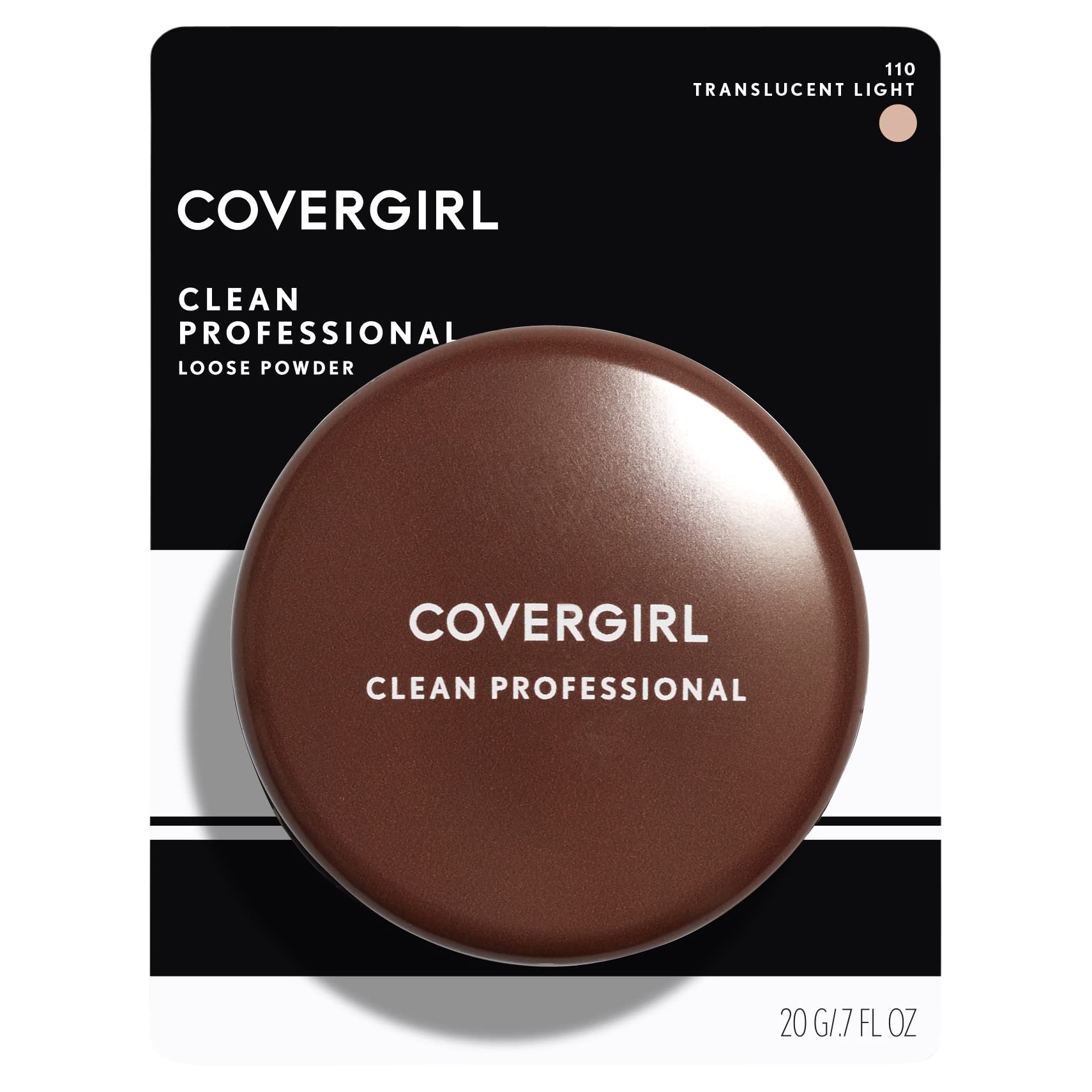 COVERGIRL powder texture close-up highlighting silky-fine milled particles for smooth finish