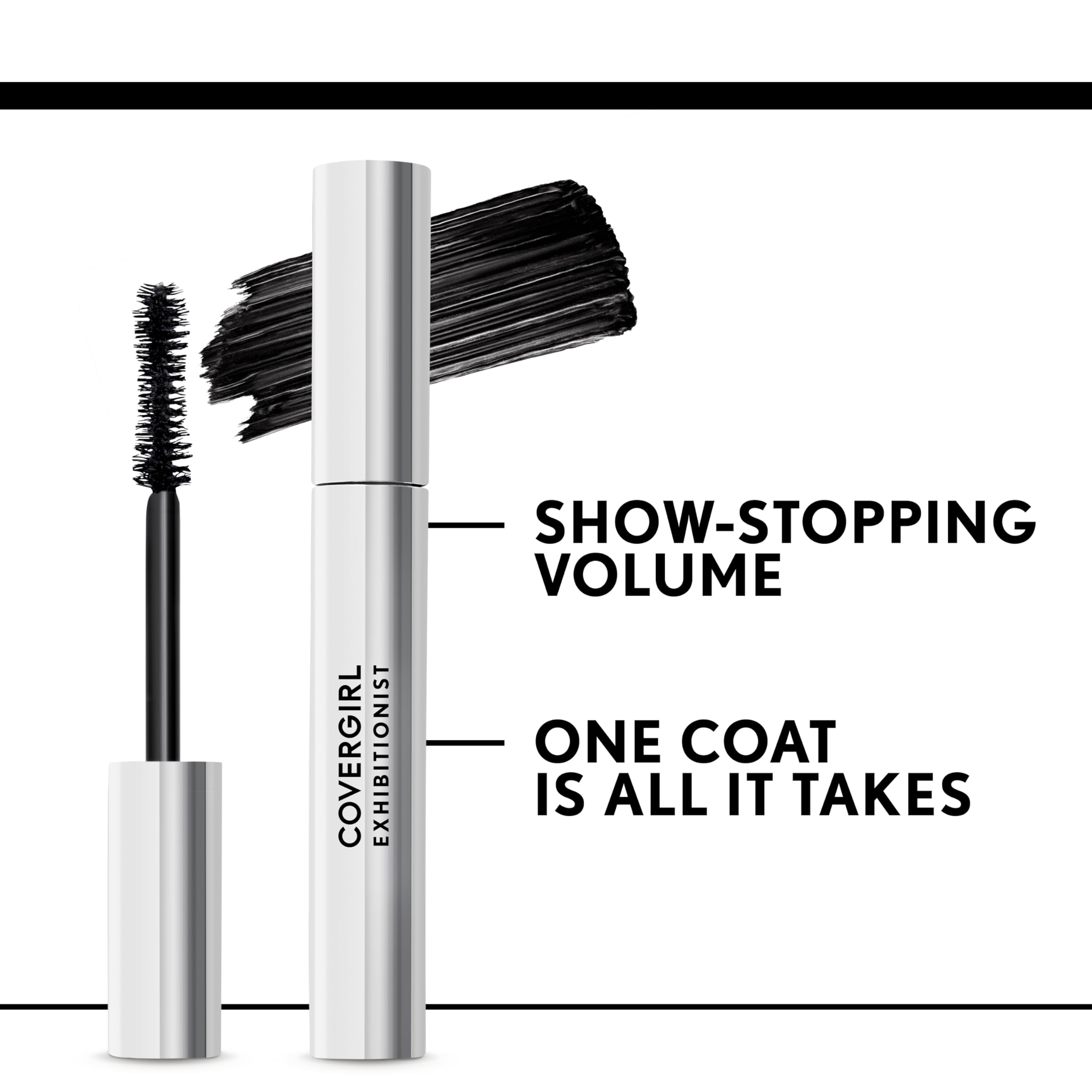 COVERGIRL mascara in poolside setting demonstrating waterproof wear benefit