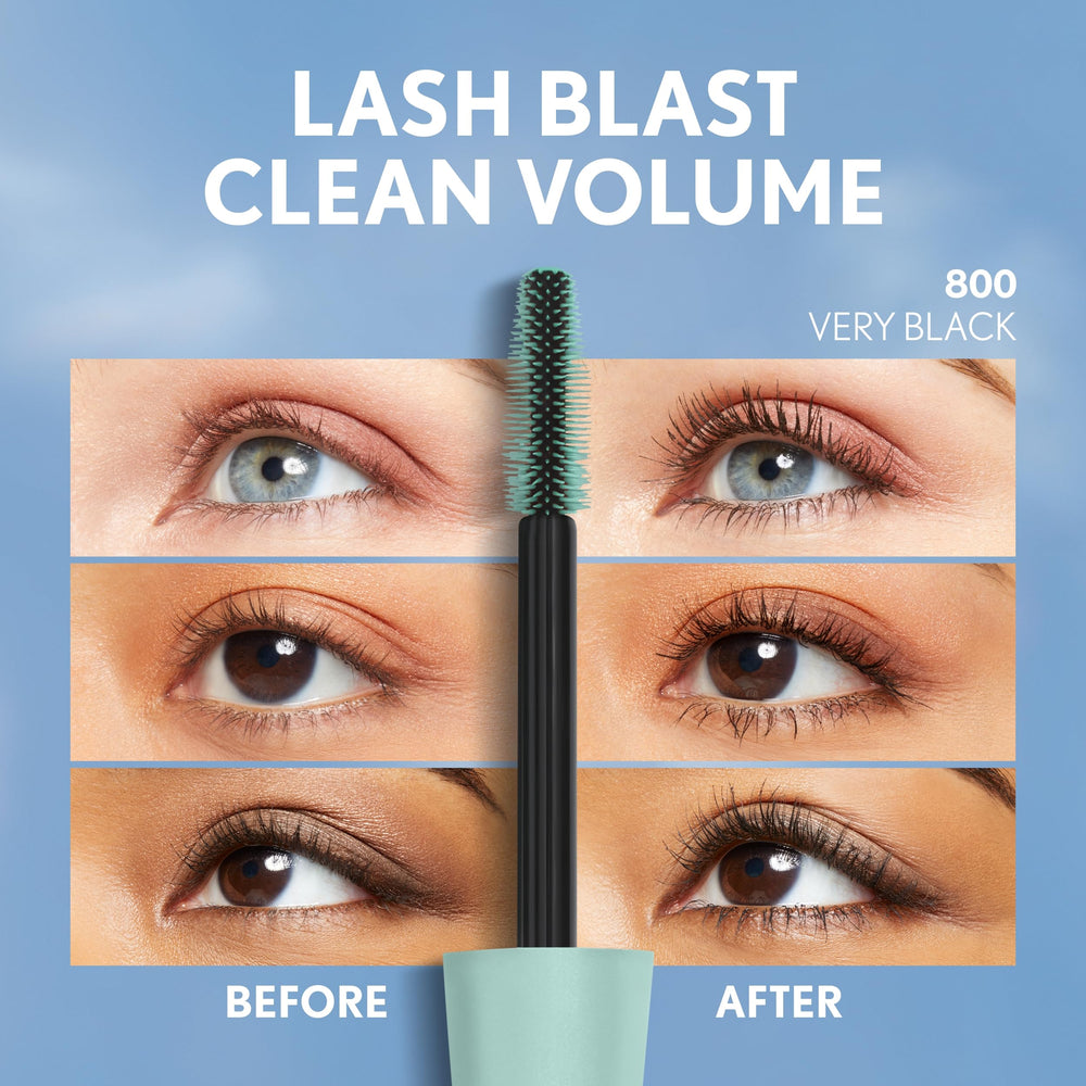 COVERGIRL mascara in bathroom scene showing easy soap-and-water removal