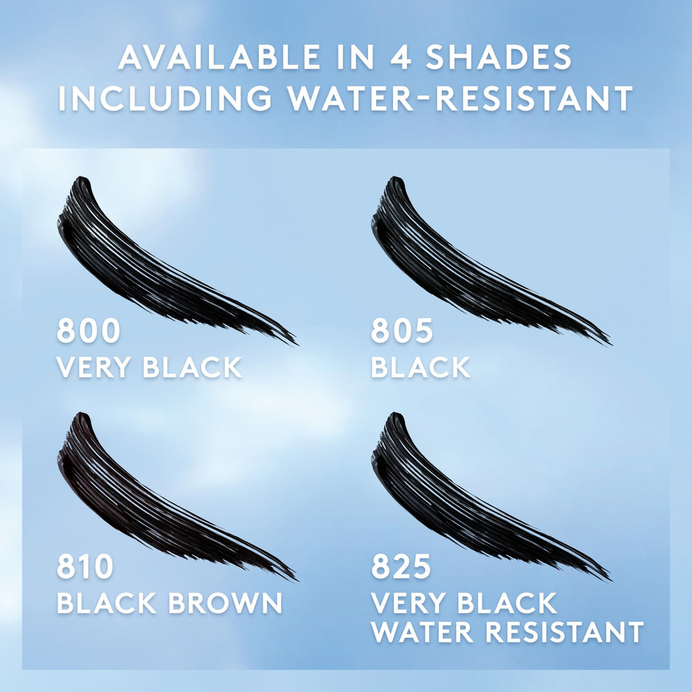 COVERGIRL open tube with wand showing lightweight formula texture and application ease