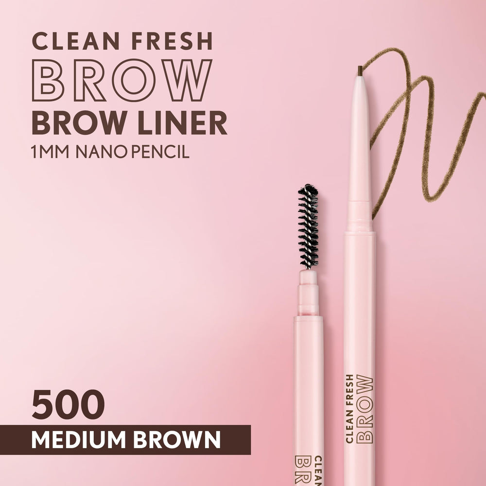 COVERGIRL close-up of 1mm nano tip delivering precise hair-like strokes