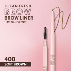 COVERGIRL nano tip close-up creating hair-like strokes for precise shaping