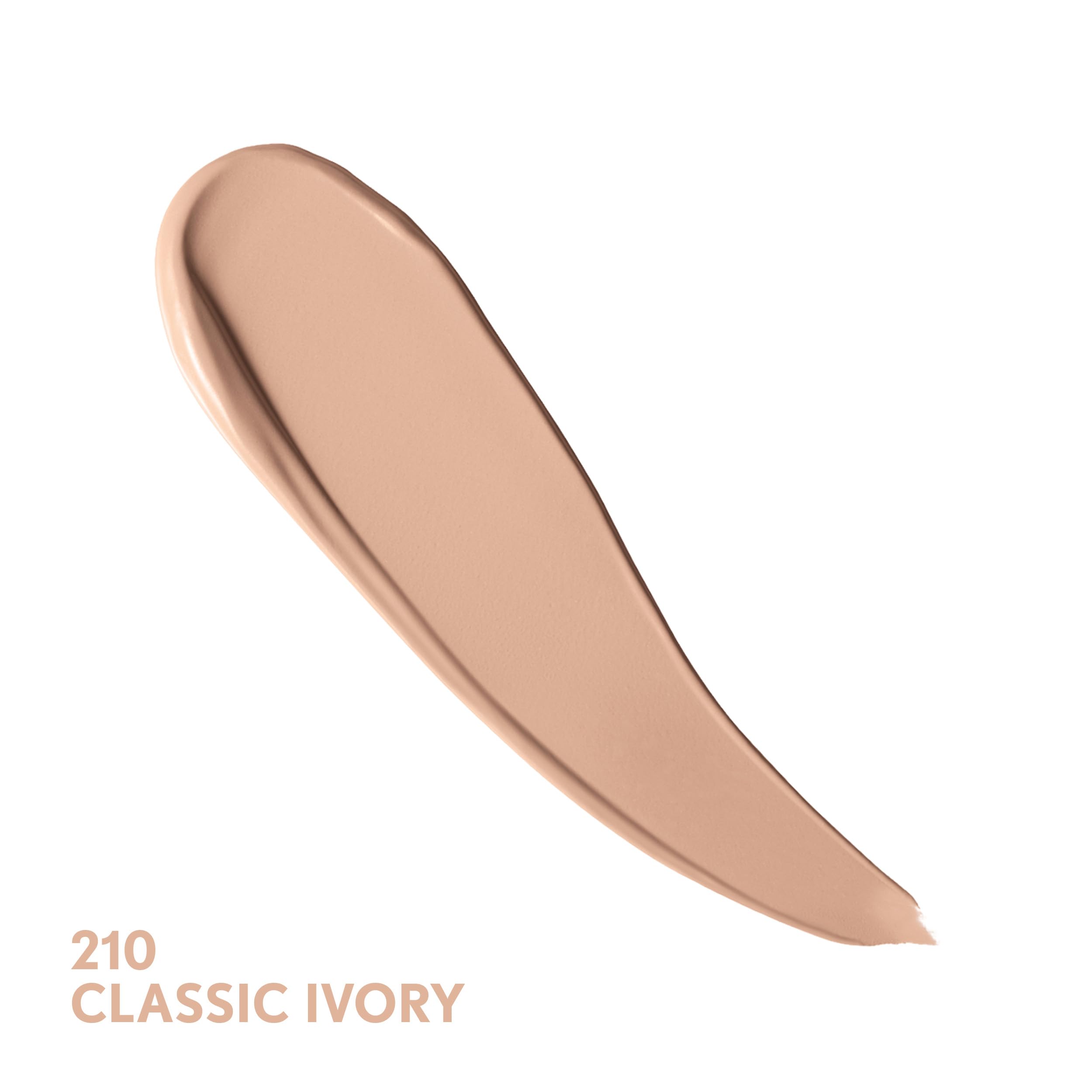 COVERGIRL + Olay foundation texture close-up with droplet, highlights hydrating formula benefit