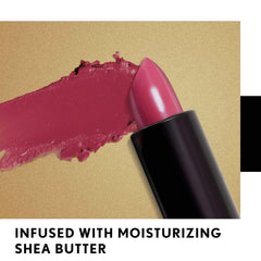 COVERGIRL open cap texture detail showing shea butter-rich finish