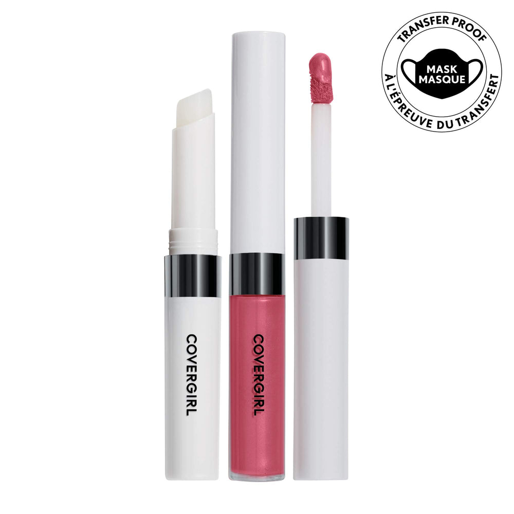 COVERGIRL Dusty Rose swatch on arm showing true pigment payoff