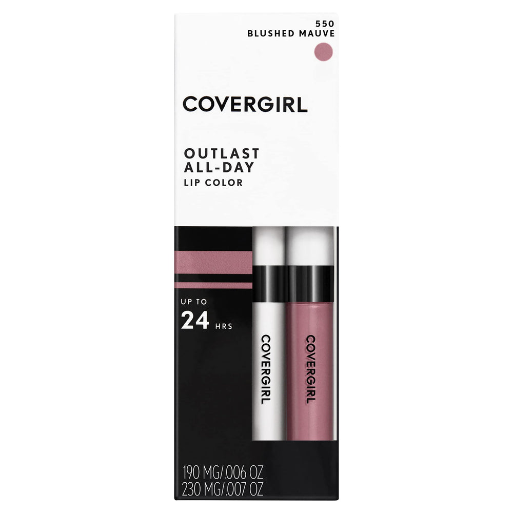 COVERGIRL swatch of Blushed Mauve on skin demonstrating true-to-tone color