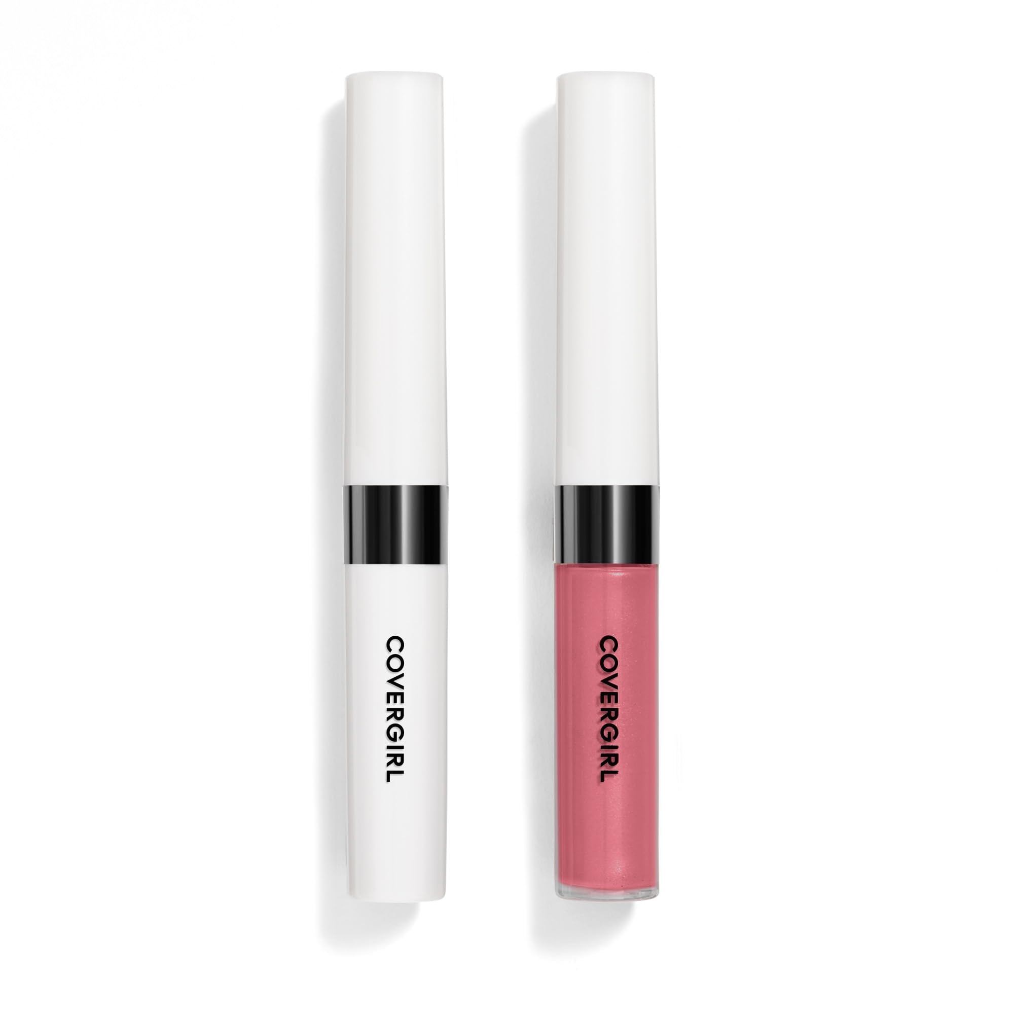 COVERGIRL front packaging showing shade 555 Blossom Berry and compact design benefit