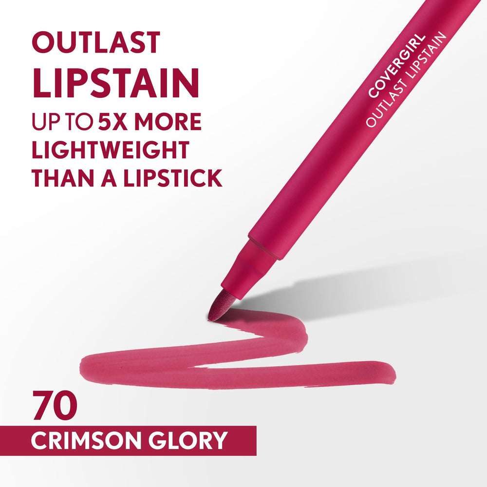 COVERGIRL precise pen-like applicator tip for accurate lining and filling