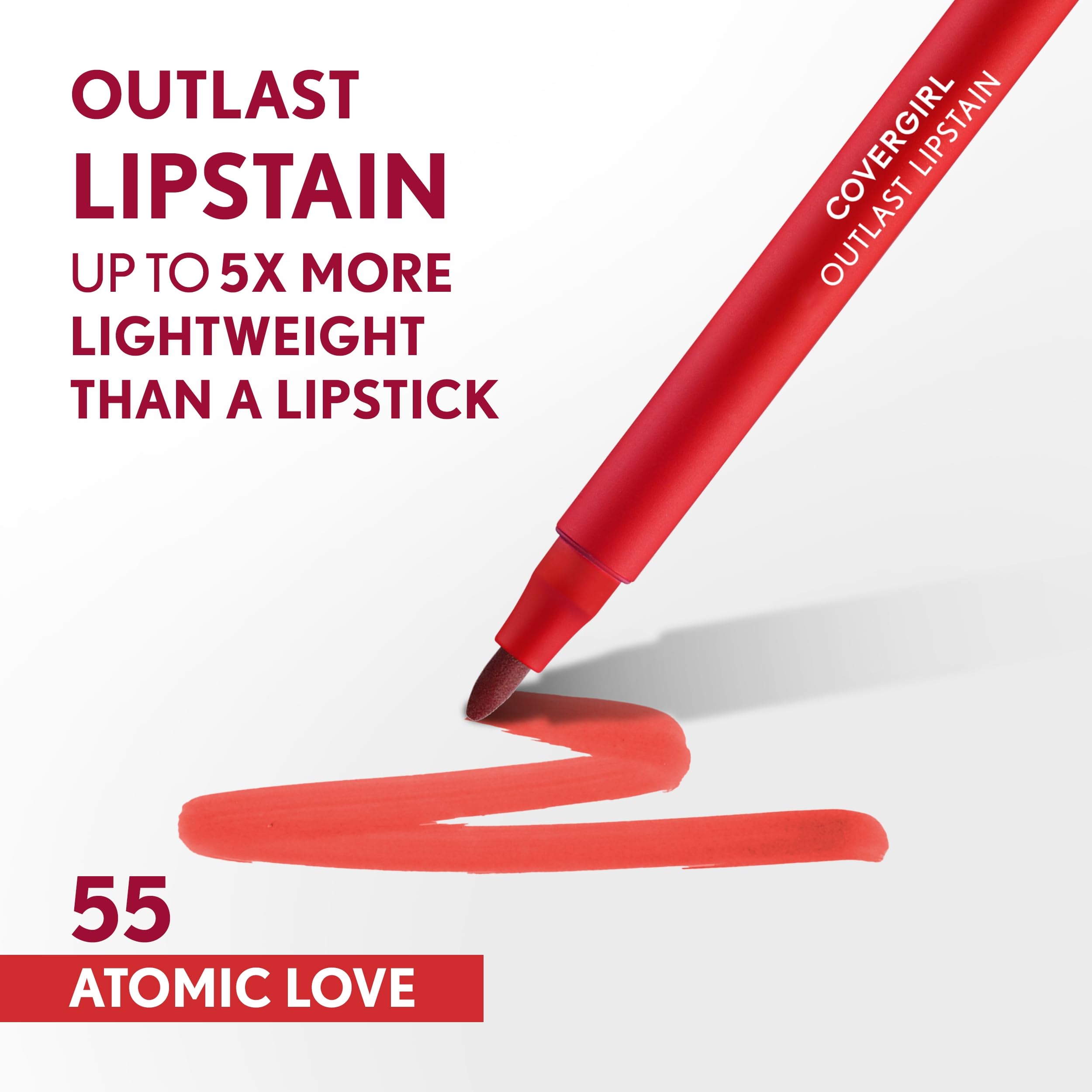 COVERGIRL Outlast precise pen tip close-up for accurate, effortless application