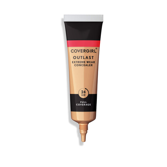 COVERGIRL front view of concealer bottle showing shade and label, easy shade selection