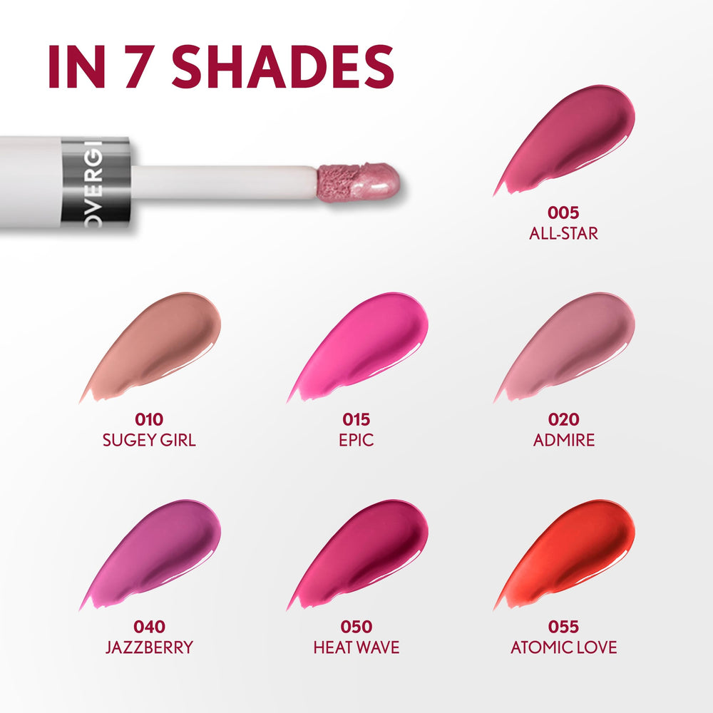 COVERGIRL worn in evening setting illustrating durable color and polished look