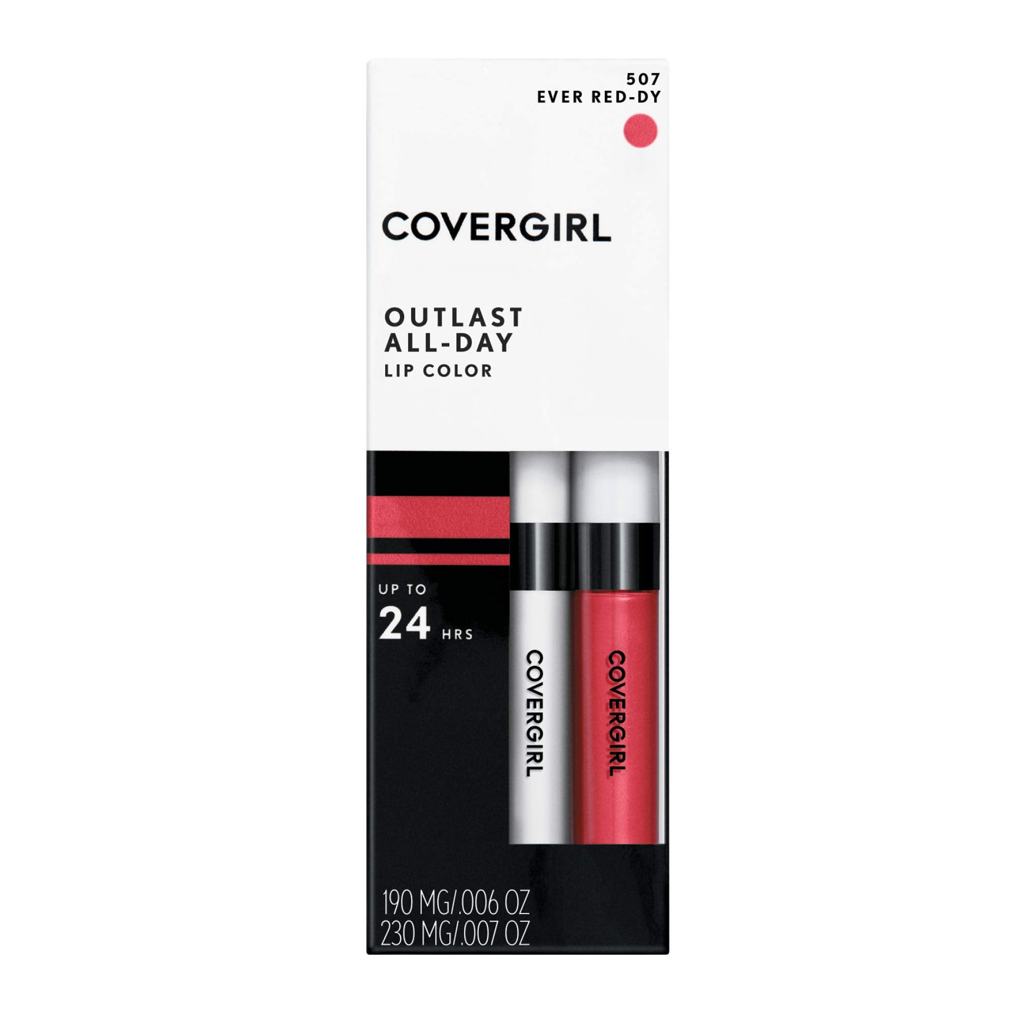 COVERGIRL in-use application photo showing how the two-step system simplifies touch-ups