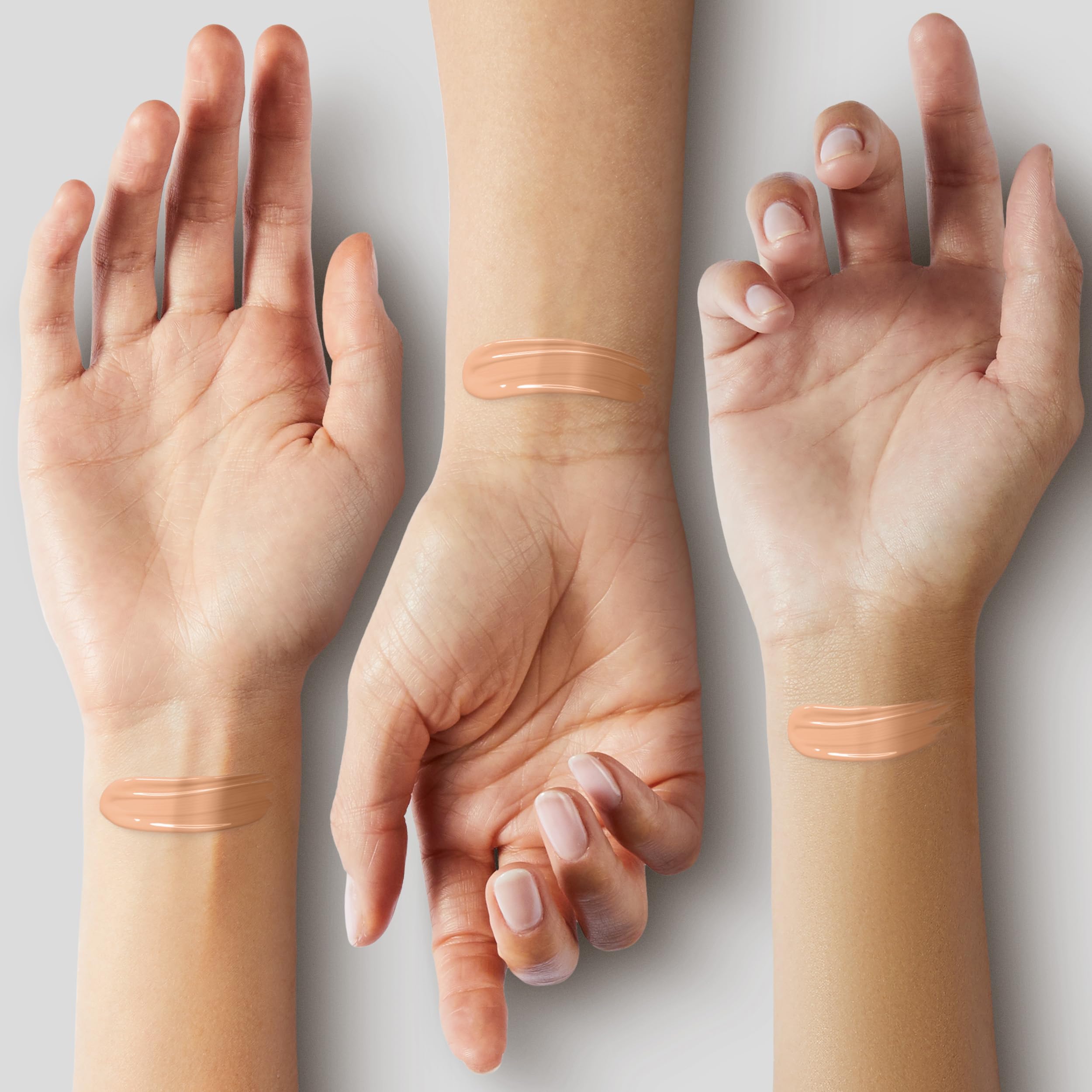 COVERGIRL applying foundation with sponge for seamless finish benefit