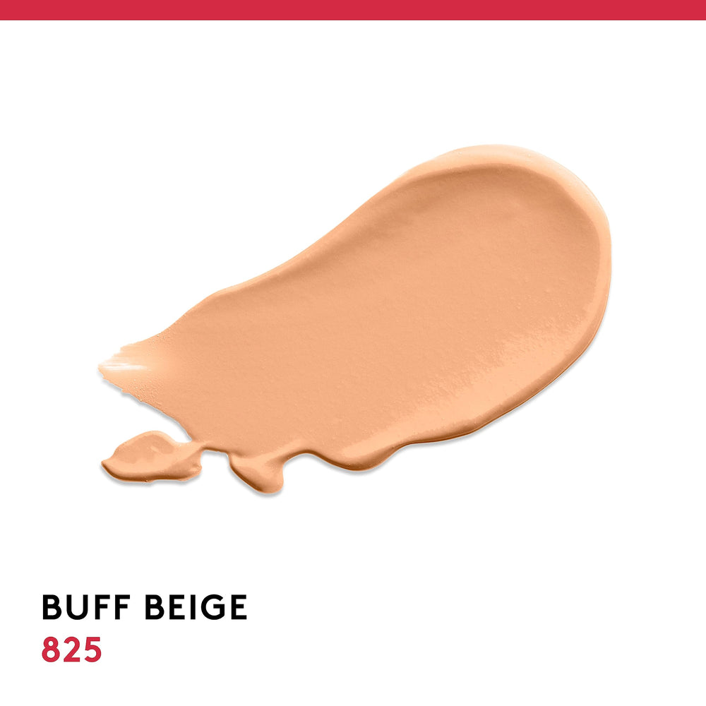 COVERGIRL foundation texture close-up from pump showing smooth blendability benefit