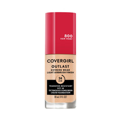 COVERGIRL front packaging showing Fair Ivory shade and benefits
