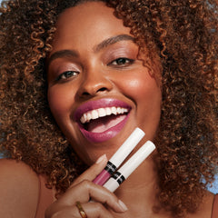 COVERGIRL Outlast on model demonstrating long-wear color and confidence boost