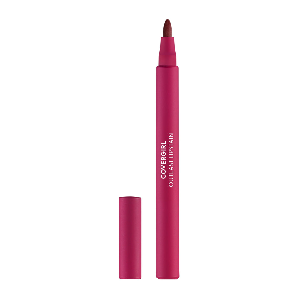 COVERGIRL Outlast Heat Wave front view showing compact pen and vibrant color