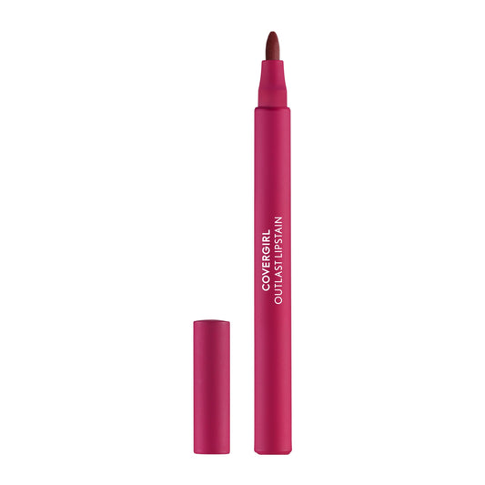 COVERGIRL Outlast Heat Wave front view showing compact pen and vibrant color