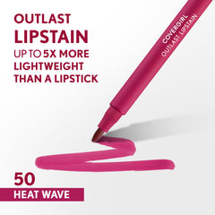 COVERGIRL Outlast pen tip close-up highlighting precise applicator for neat lines