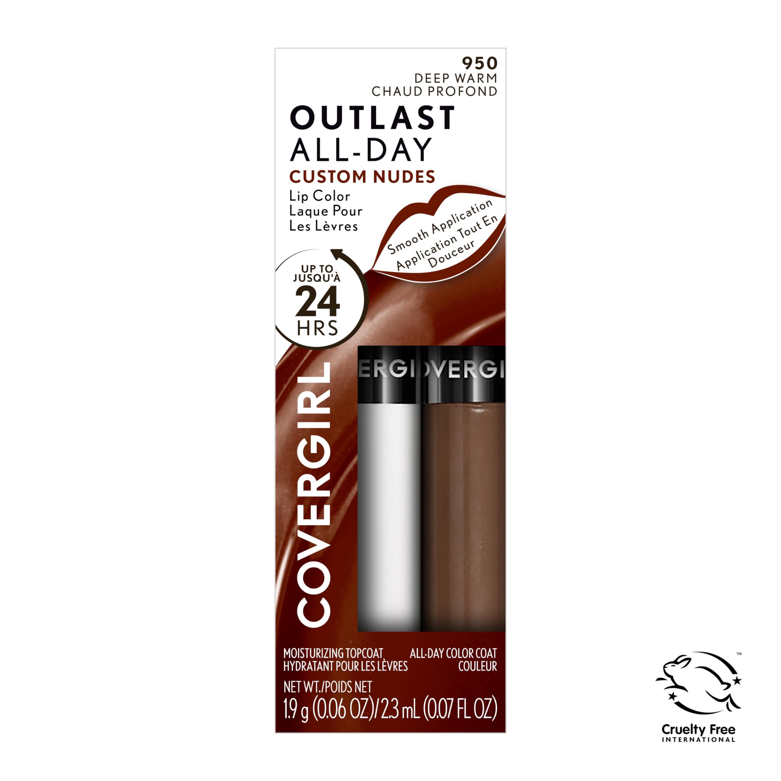 COVERGIRL Outlast in a makeup pouch lifestyle image showing everyday portability