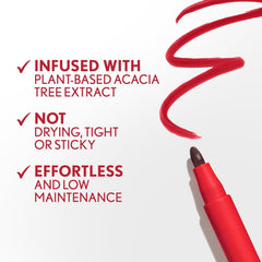 COVERGIRL Outlast in hand during application illustrating easy one-swipe use