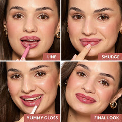 COVERGIRL applying stain as liner for defined edges and contour benefit